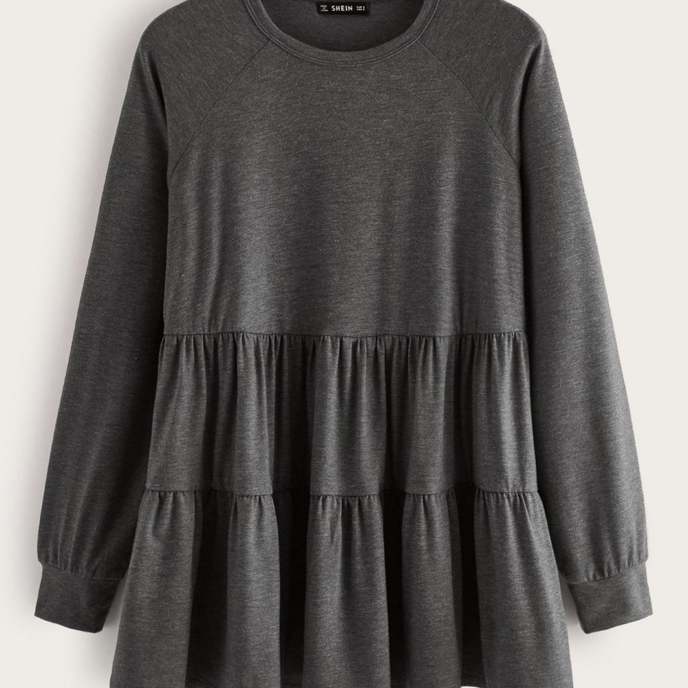 SHEIN tiered tunic